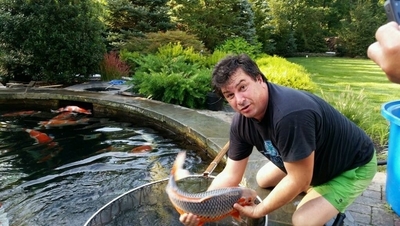 Image John Lentzis uses Ultimate Koi Clay.